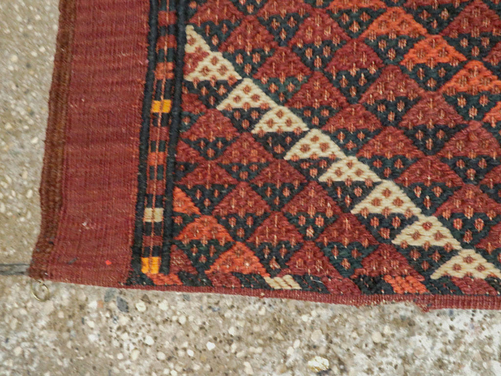 Vintage Uzbek Tribal Tent Band, No.25516 - Gss
