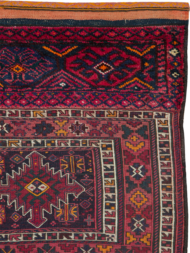 Vintage Persian Bakhtiari Bag Face, No.25517 - Gss