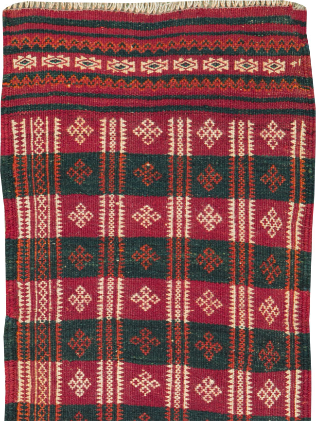 Vintage Uzbek Tribal Tent Band, No.25518 - Gss
