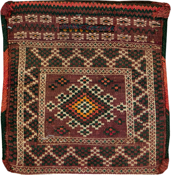 Vintage Uzbekistan Baluch Bag, No.25520 - Gss