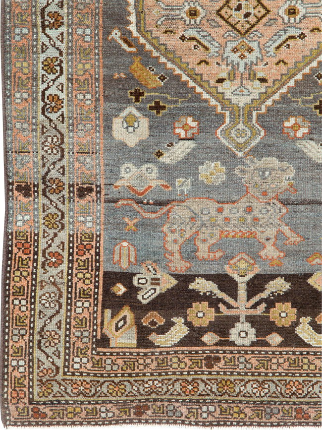 Vintage Persian Malayer Rug, No.25522 - Gss