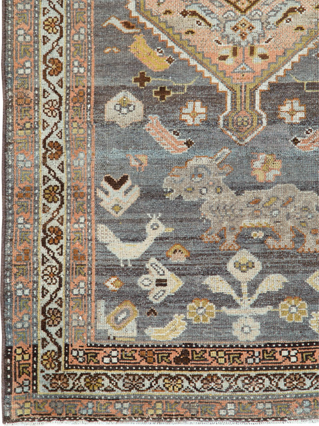 Vintage Persian Malayer Rug, No.25522 - Gss