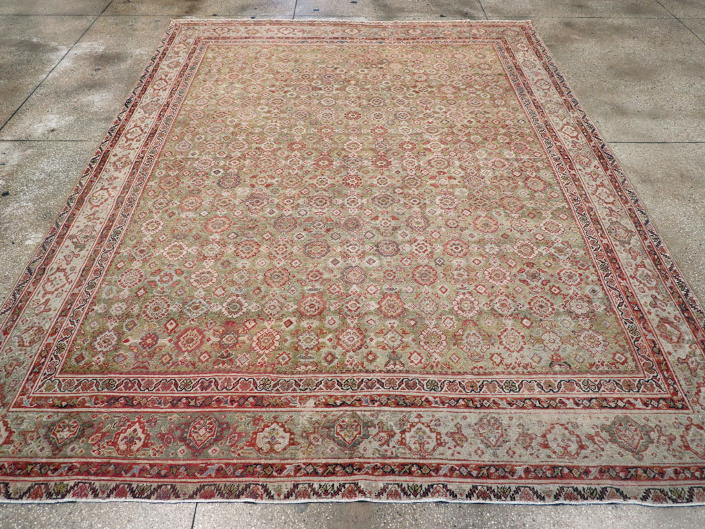 Antique Persian Mahal Carpet, No.25524 - Gss