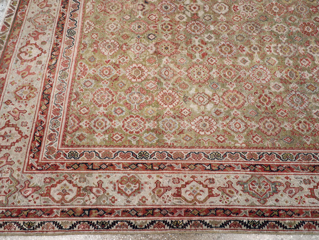 Antique Persian Mahal Carpet, No.25524 - Gss