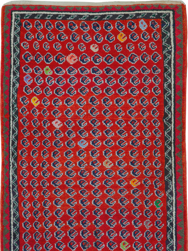 Vintage Persian Hamadan Runner, No.25535 - Gss