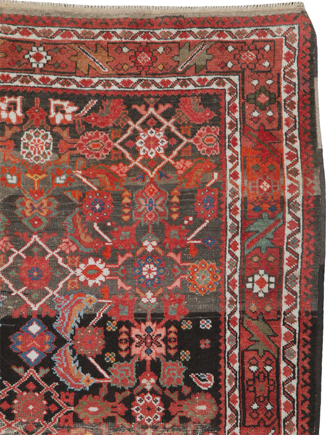 Antique Persian Mahal Rug, No.25548 - Gss