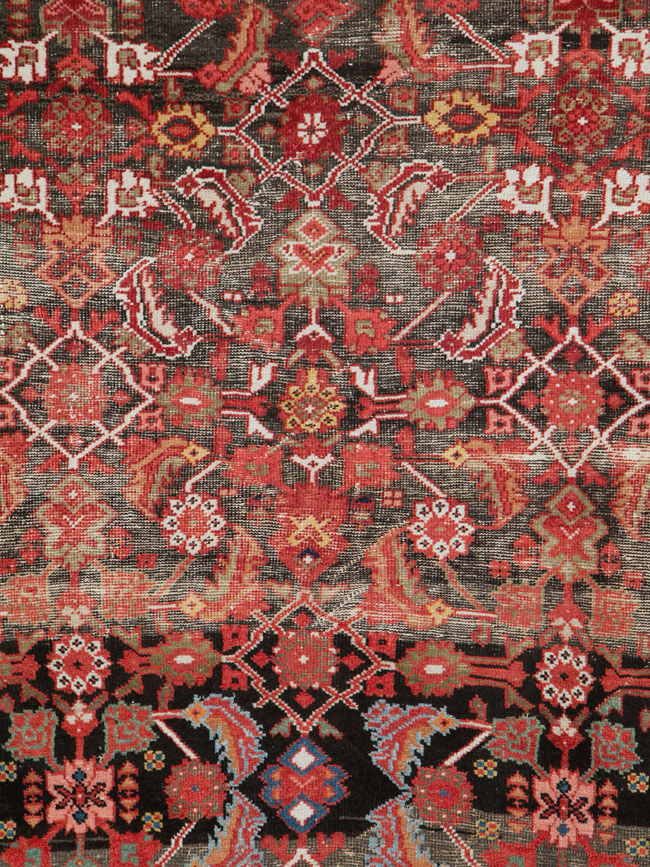 Antique Persian Mahal Rug, No.25548 - Gss