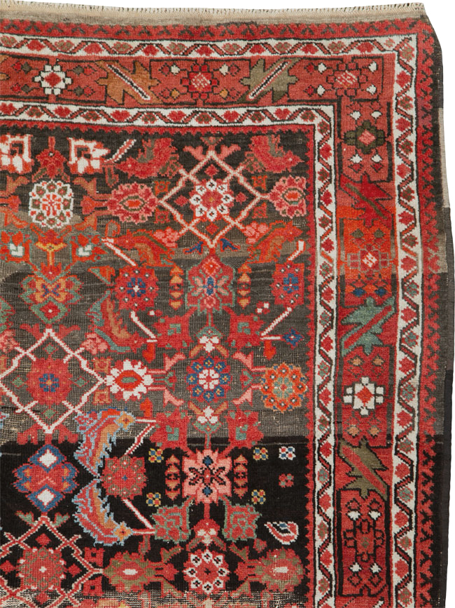 Antique Persian Mahal Rug, No.25548 - Gss