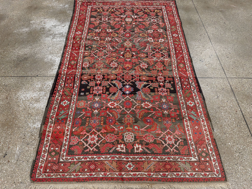 Antique Persian Mahal Rug, No.25548 - Gss