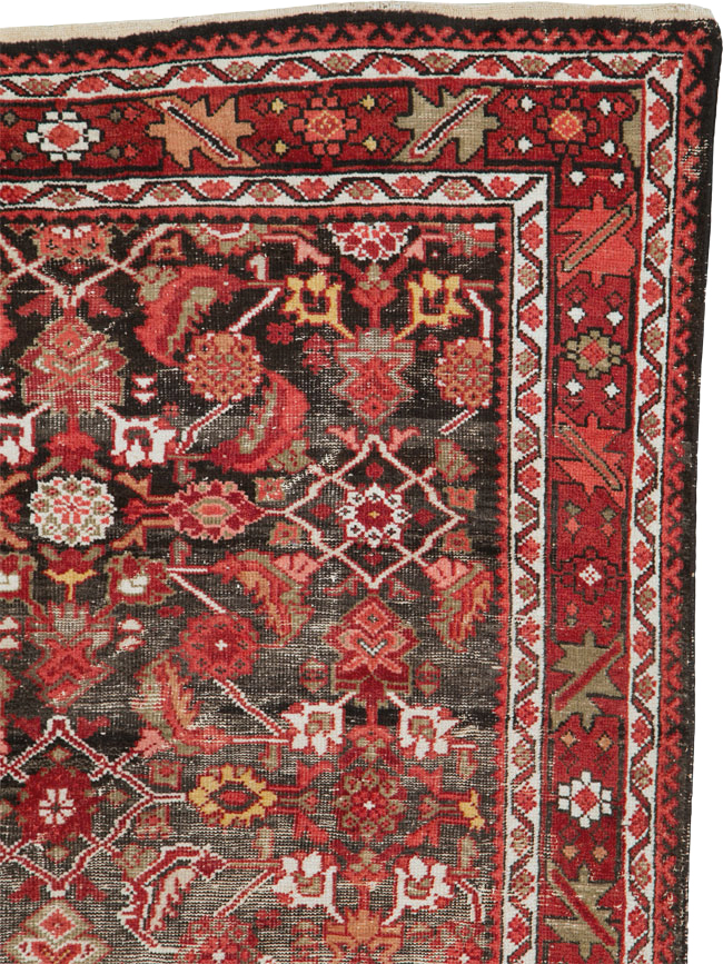 Antique Persian Mahal Rug, No.25548 - Gss