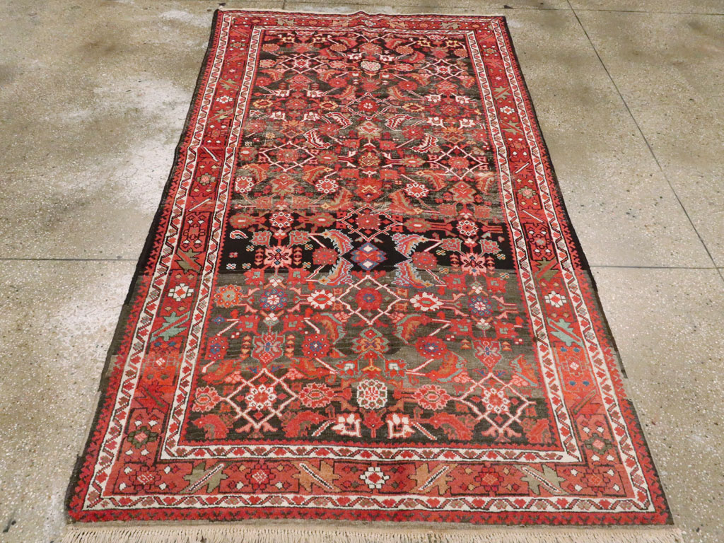 Antique Persian Mahal Rug, No.25548 - Gss