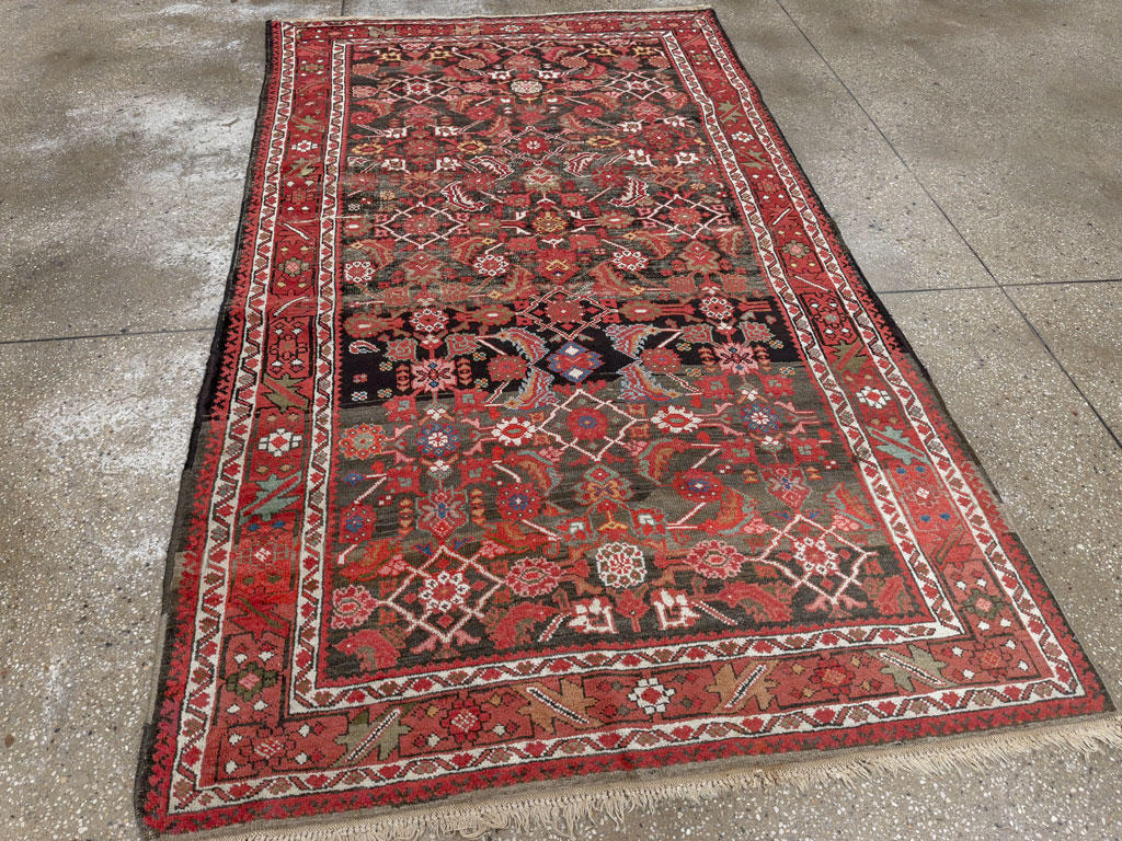 Antique Persian Mahal Rug, No.25548 - Gss