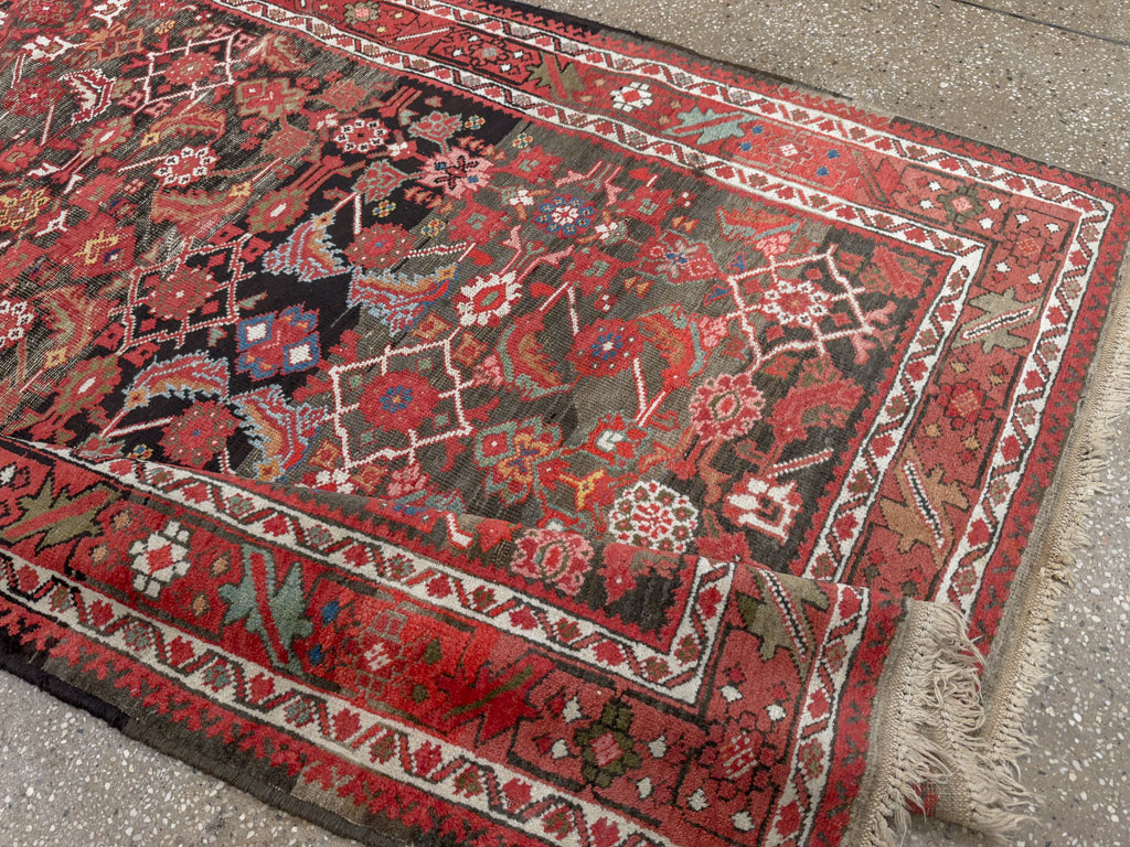 Antique Persian Mahal Rug, No.25548 - Gss