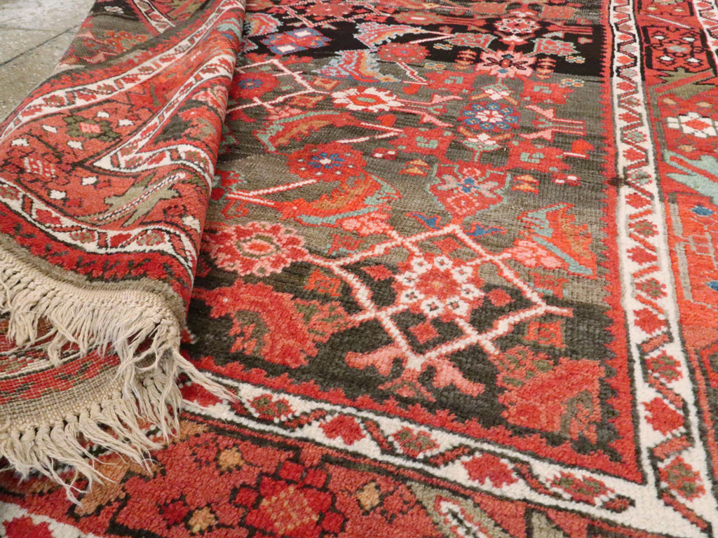 Antique Persian Mahal Rug, No.25548 - Gss