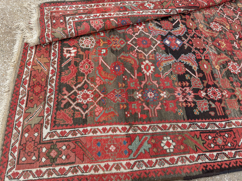 Antique Persian Mahal Rug, No.25548 - Gss