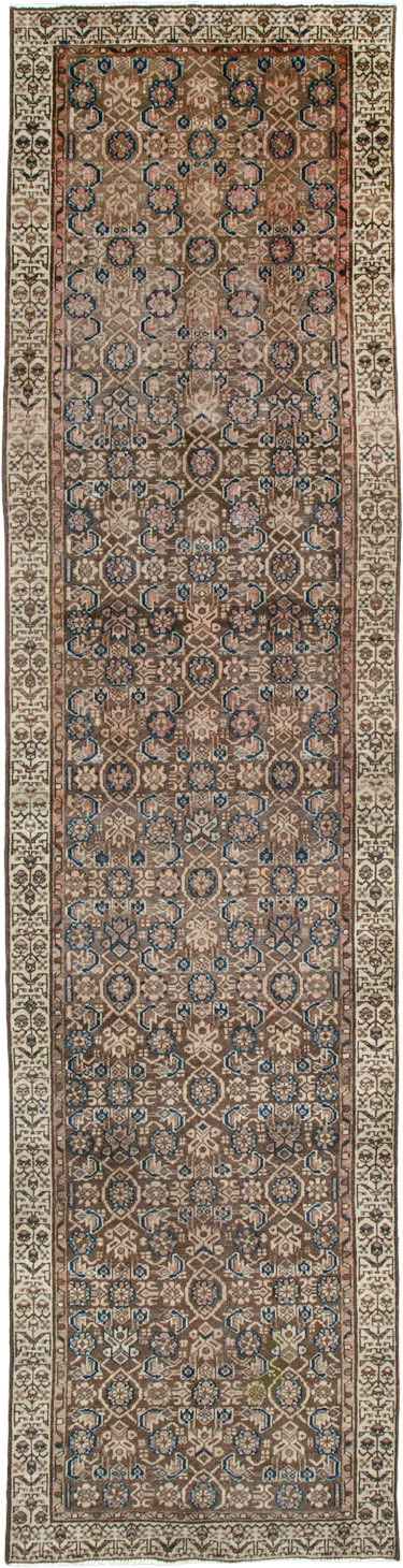 Vintage Persian Malayer Runner, No.25557 - Gss