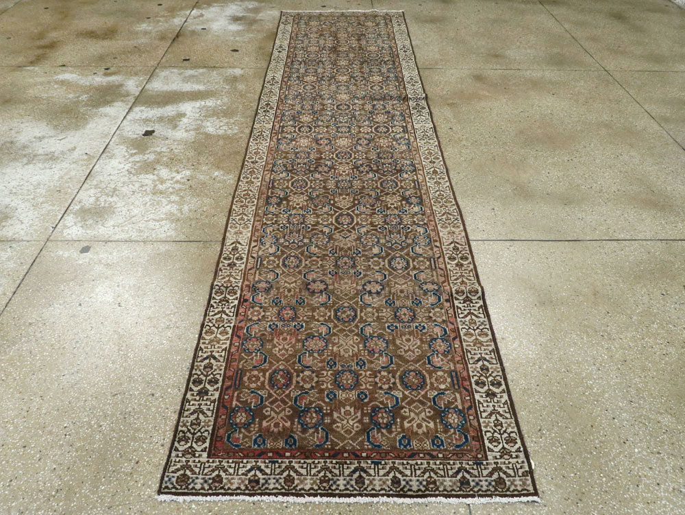 Vintage Persian Malayer Runner, No.25557 - Gss