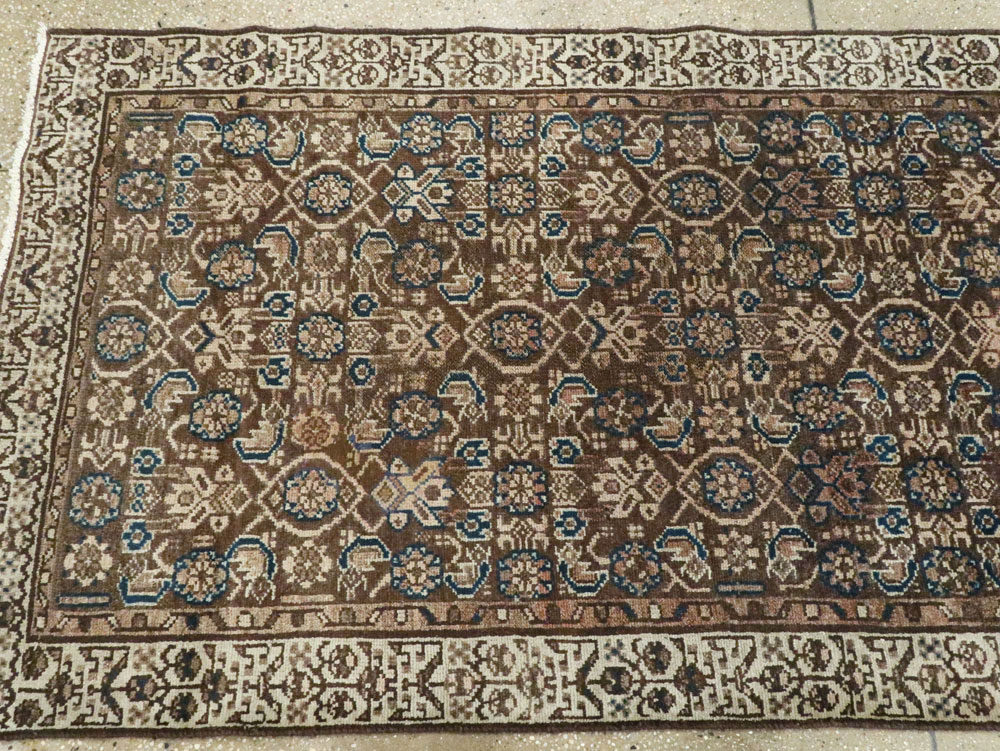 Vintage Persian Malayer Runner, No.25557 - Gss