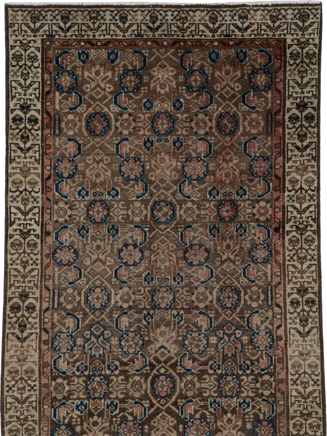 Vintage Persian Malayer Runner, No.25557 - Gss
