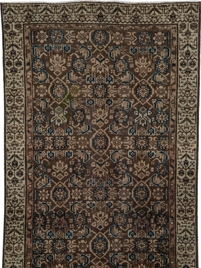 Vintage Persian Malayer Runner, No.25557 - Gss