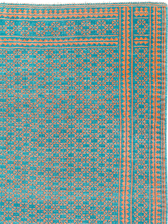 Vintage Persian Reversible Flatweave, No.25562 - Gss