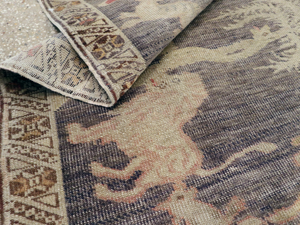 Vintage Kayseri Pictorial Rug, No.25563 - Gss