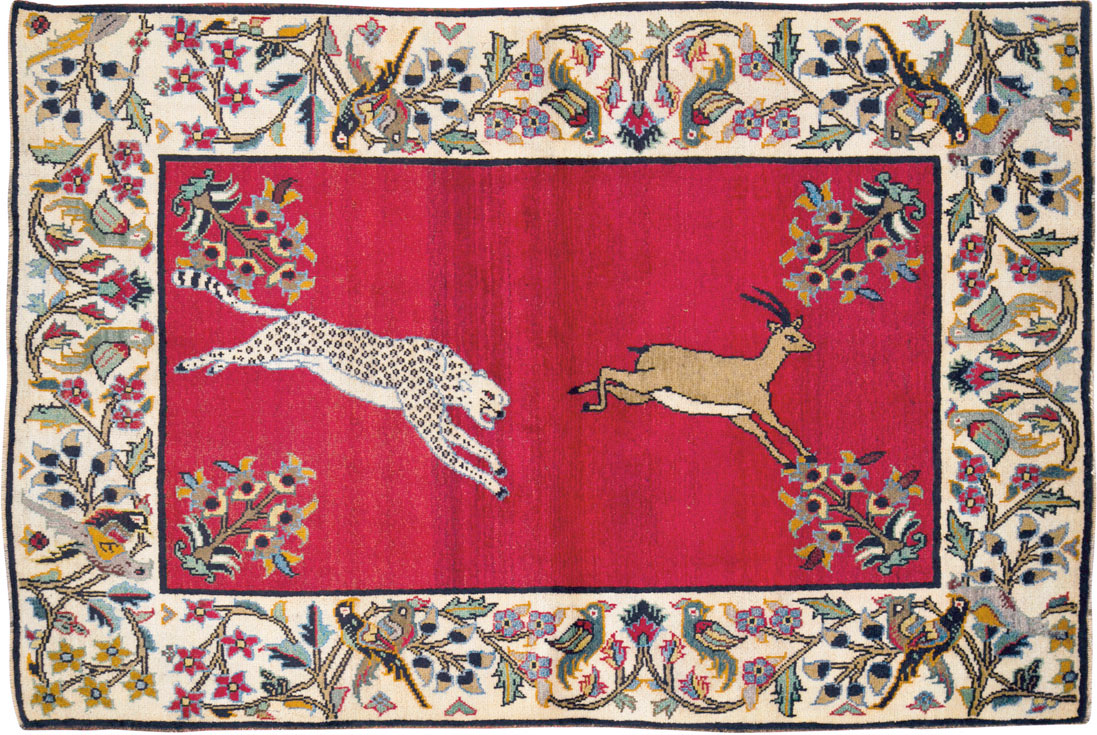 Vintage Tabriz Rug, No.25584 - Gss