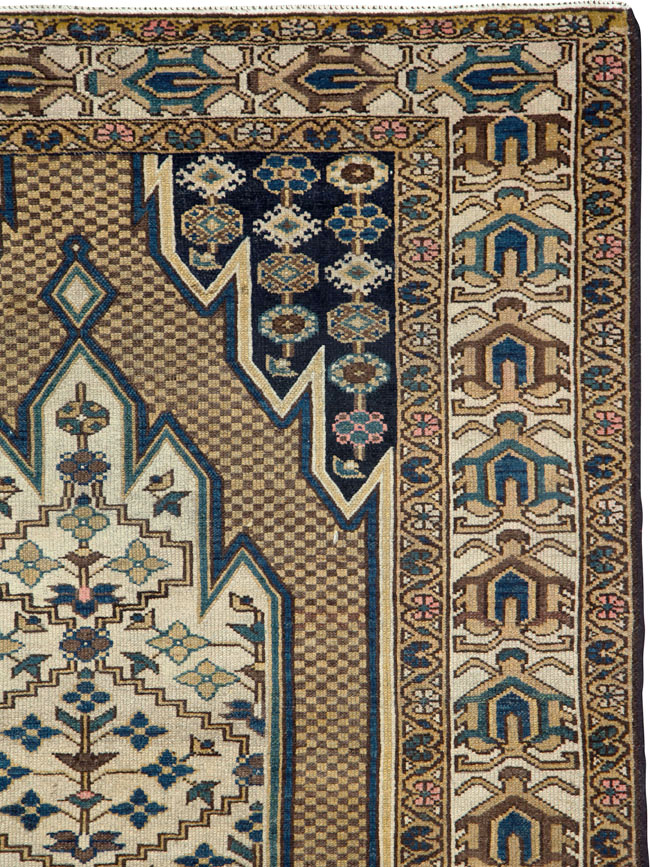 Antique Persian Malayer Rug, No.25585 - Gss