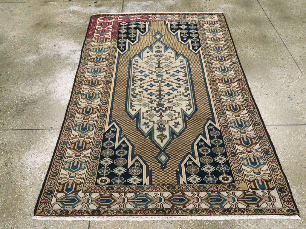 Antique Persian Malayer Rug, No.25585 - Gss