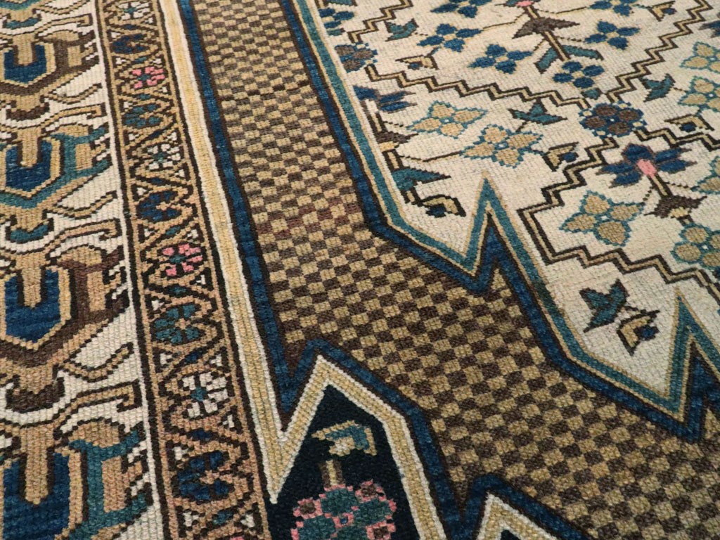 Antique Persian Malayer Rug, No.25585 - Gss