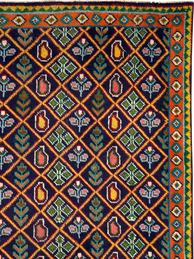 Vintage Persian Tabriz Rug (Pair: 1 of 2), No.25587 - Gss