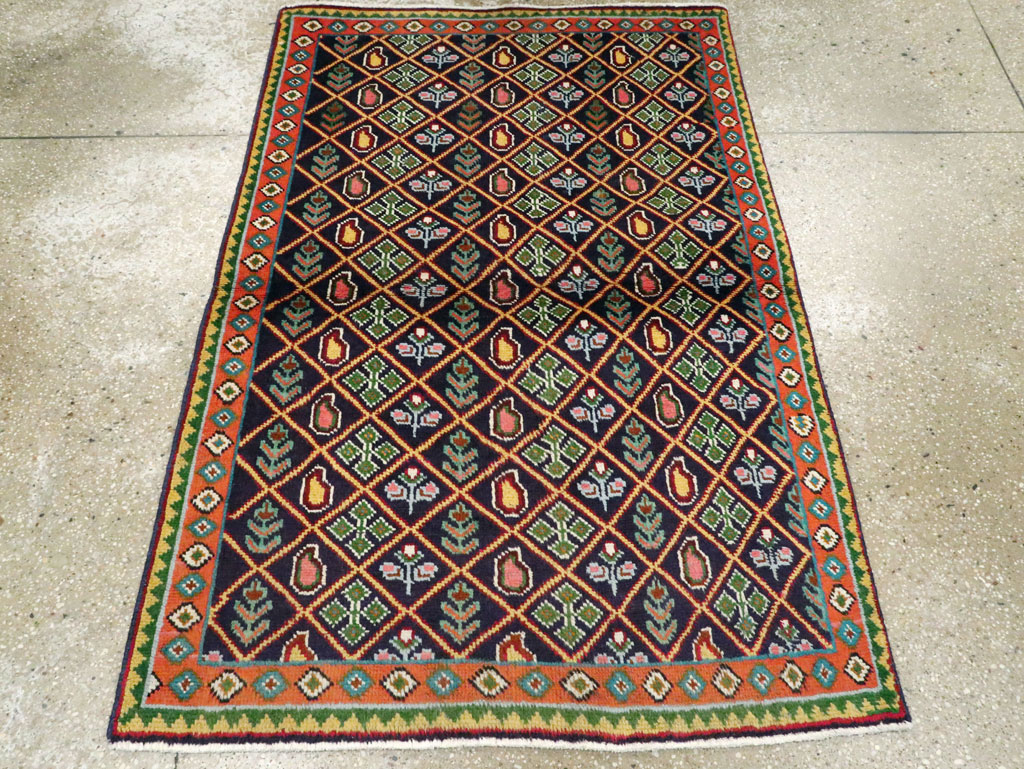 Vintage Persian Tabriz Rug (Pair: 1 of 2), No.25587 - Gss