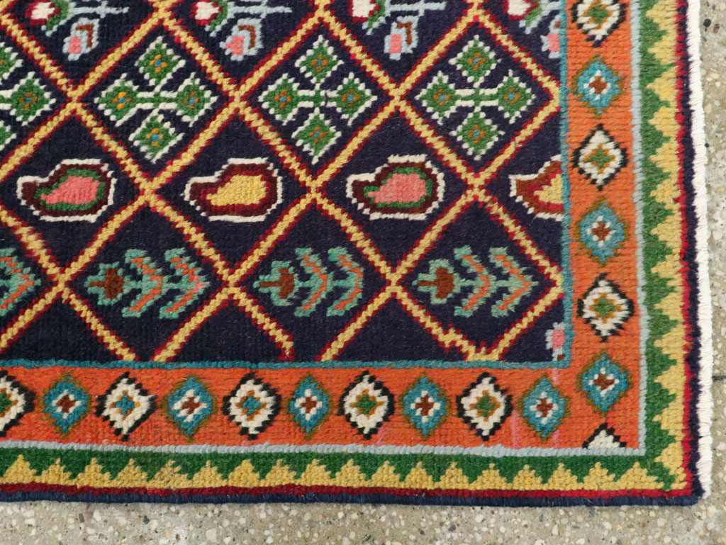 Vintage Persian Tabriz Rug (Pair: 1 of 2), No.25587 - Gss