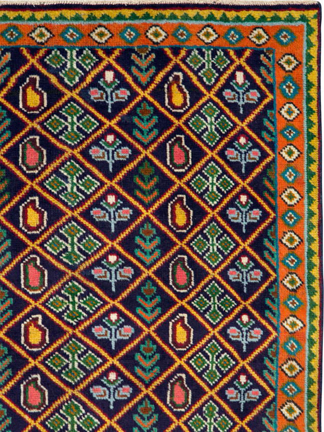 Vintage Persian Tabriz Rug (Pair: 2 of 2), No.25588 - Gss