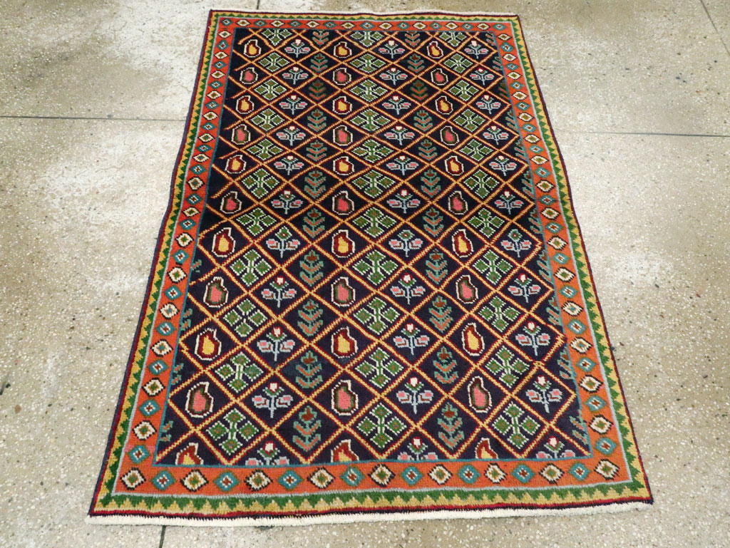 Vintage Persian Tabriz Rug (Pair: 2 of 2), No.25588 - Gss