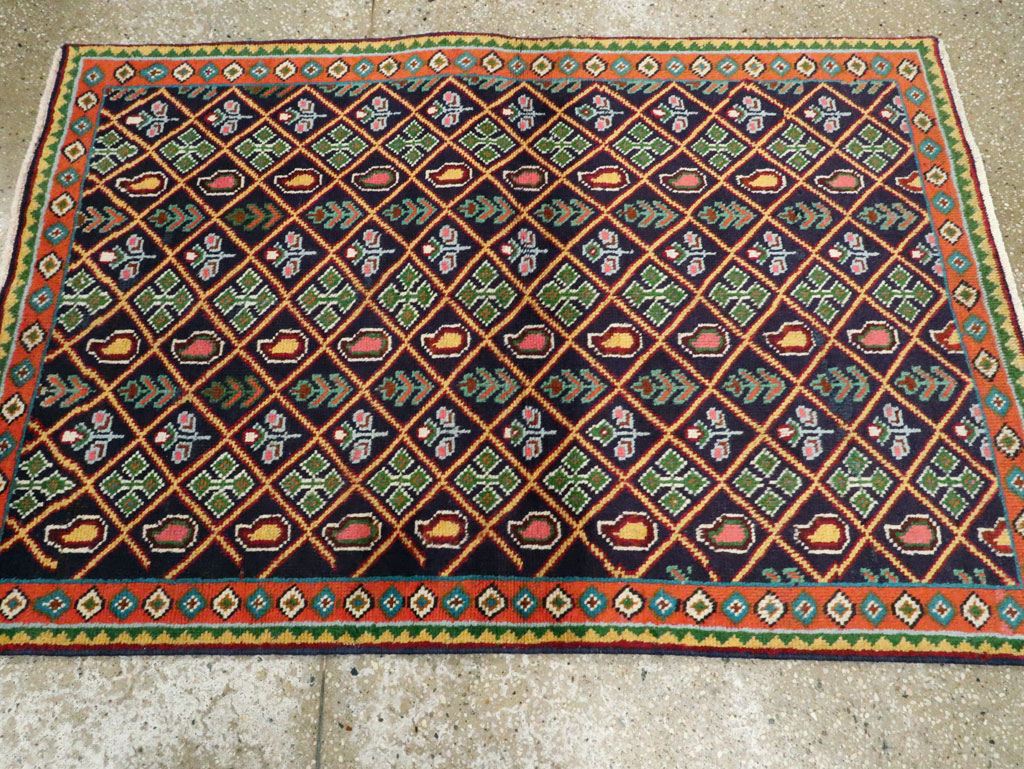 Vintage Persian Tabriz Rug (Pair: 2 of 2), No.25588 - Gss