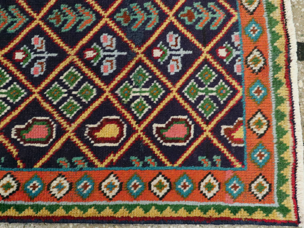 Vintage Persian Tabriz Rug (Pair: 2 of 2), No.25588 - Gss