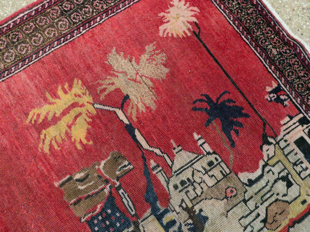 Vintage Baluch Rug, No.25591 - Gss