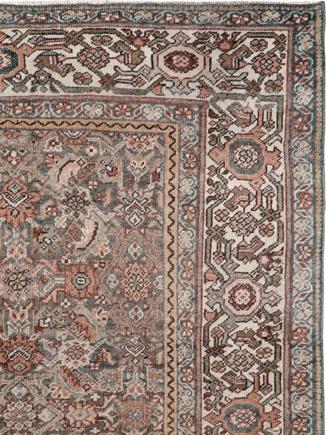 Antique Persian Mahal Gallery Carpet, No.25609 - Gss