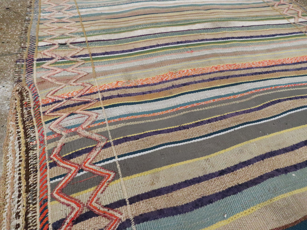 Vintage Persian Flatweave, No.25620 - Gss