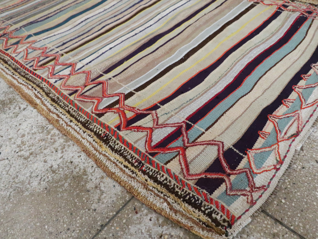 Vintage Persian Flatweave, No.25620 - Gss