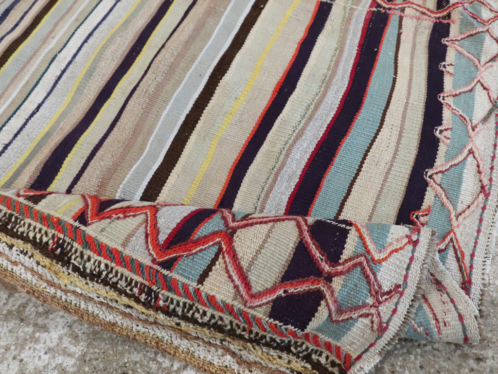 Vintage Persian Flatweave, No.25620 - Gss