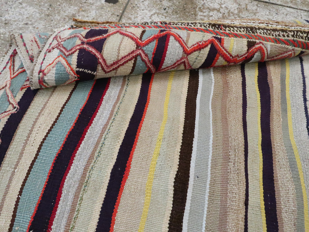 Vintage Persian Flatweave, No.25620 - Gss