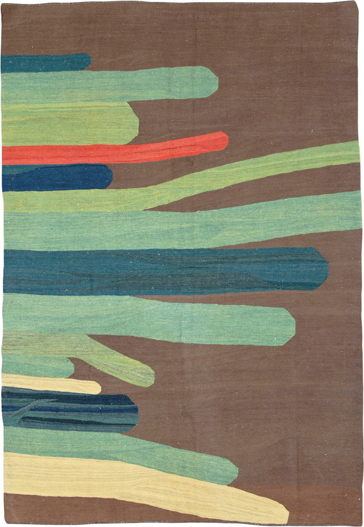 Modern Persian Kilim, No.25621 - Gss