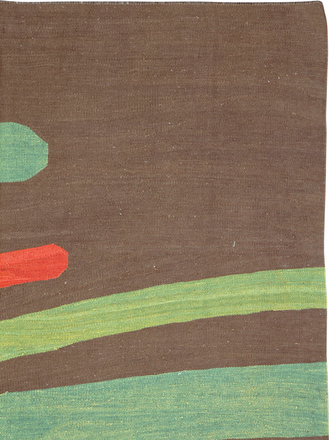 Modern Persian Kilim, No.25621 - Gss