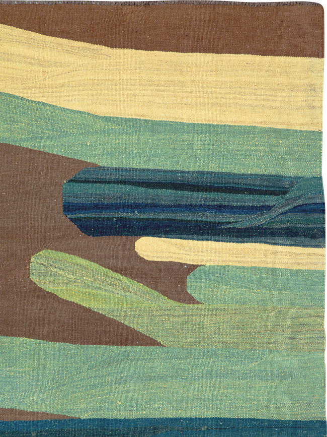 Modern Persian Kilim, No.25621 - Gss