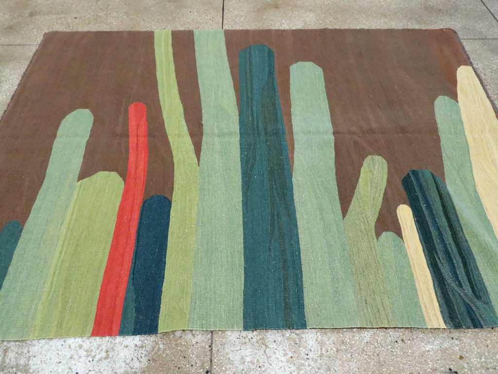 Modern Persian Kilim, No.25621 - Gss
