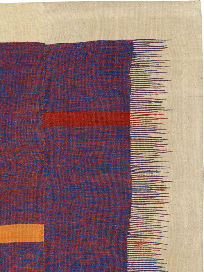 Modern Persian Flatweave, No.25623 - Gss