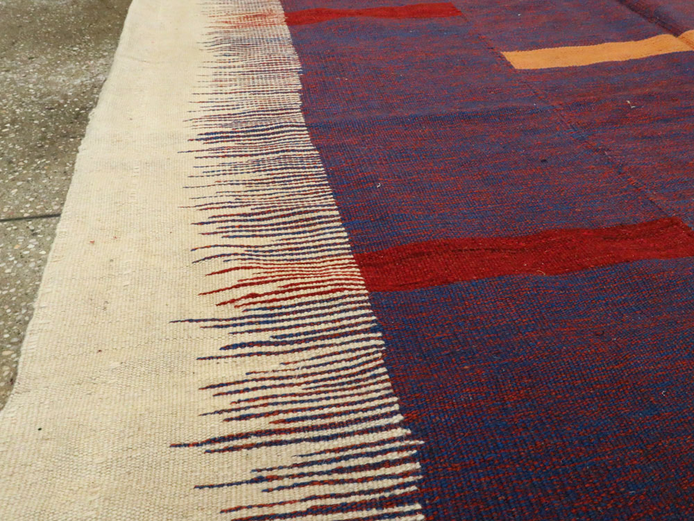 Modern Persian Flatweave, No.25623 - Gss