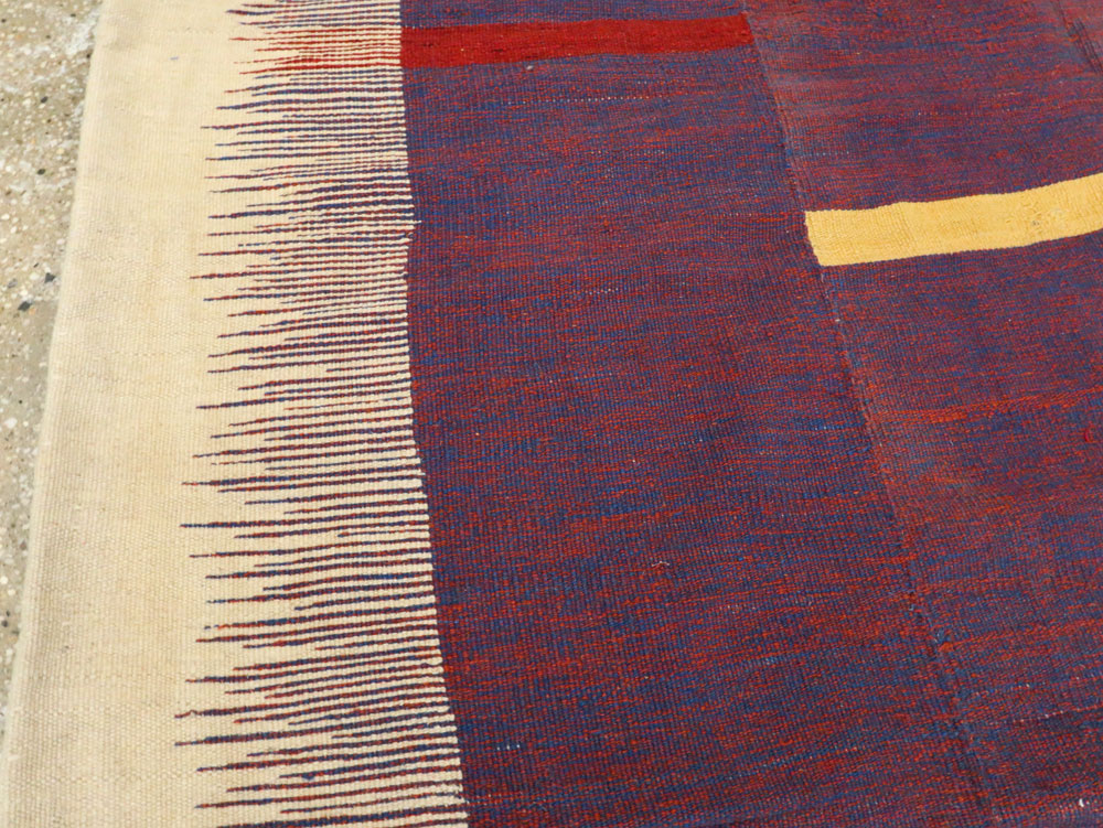 Modern Persian Flatweave, No.25623 - Gss
